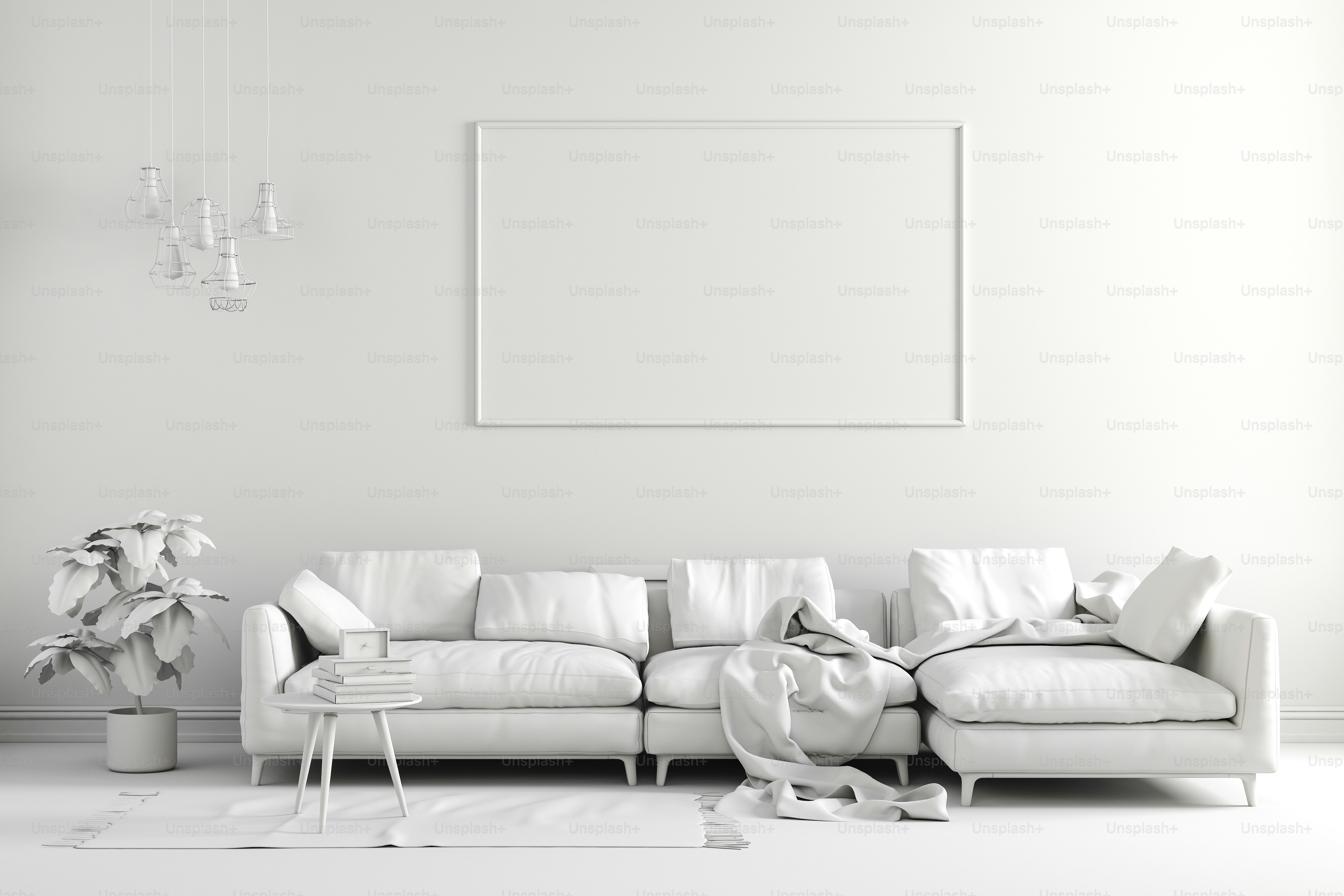 3d render of beautiful clean interior photo – Sparse Image on Unsplash
