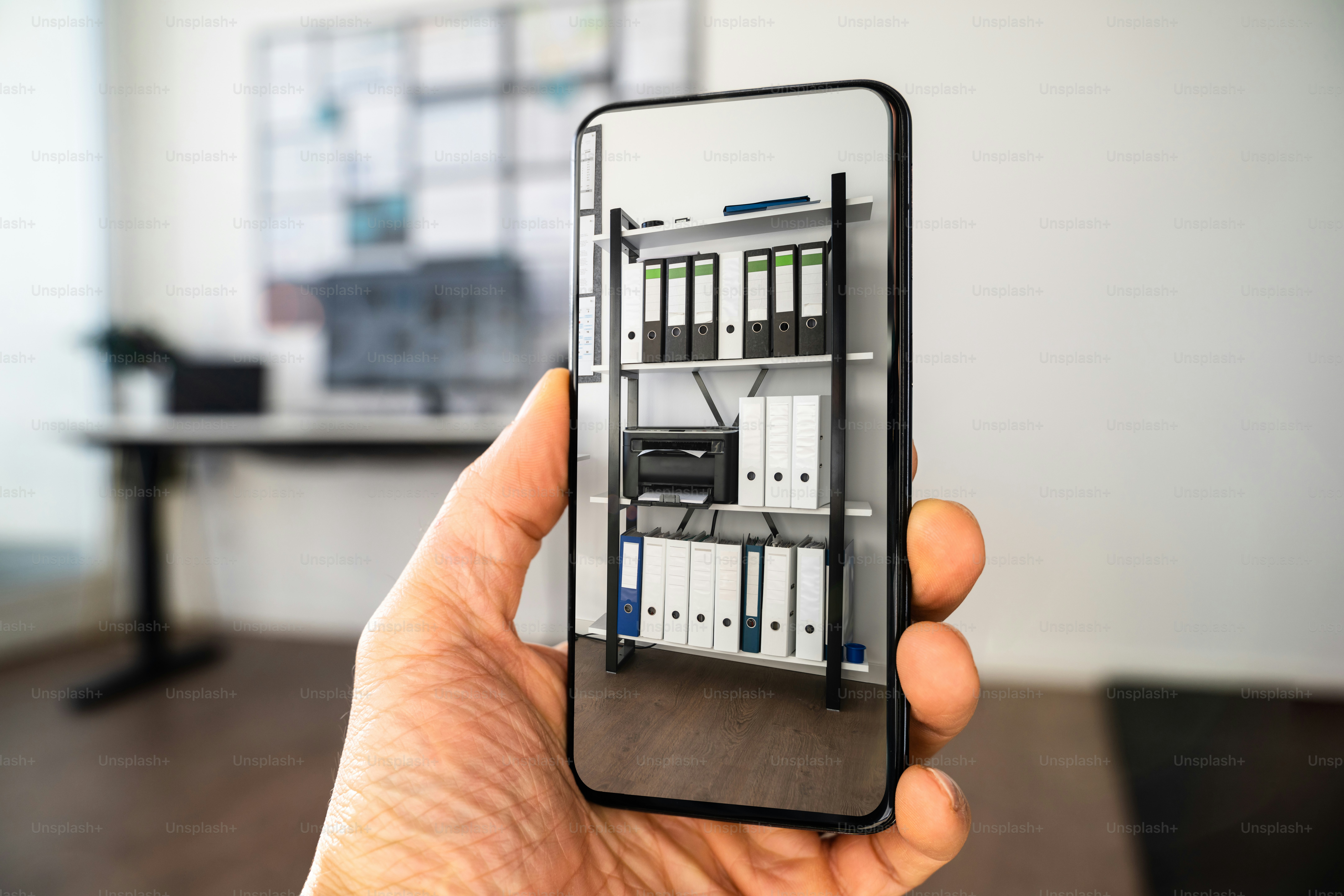 AR Smart Phone App. Augmented Reality Furniture Design