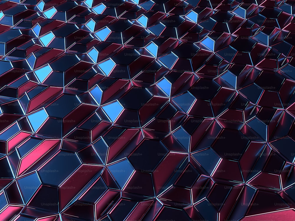 Patrón superficial de textura abstracta metálica reflectante oscura. Renderizado 3D