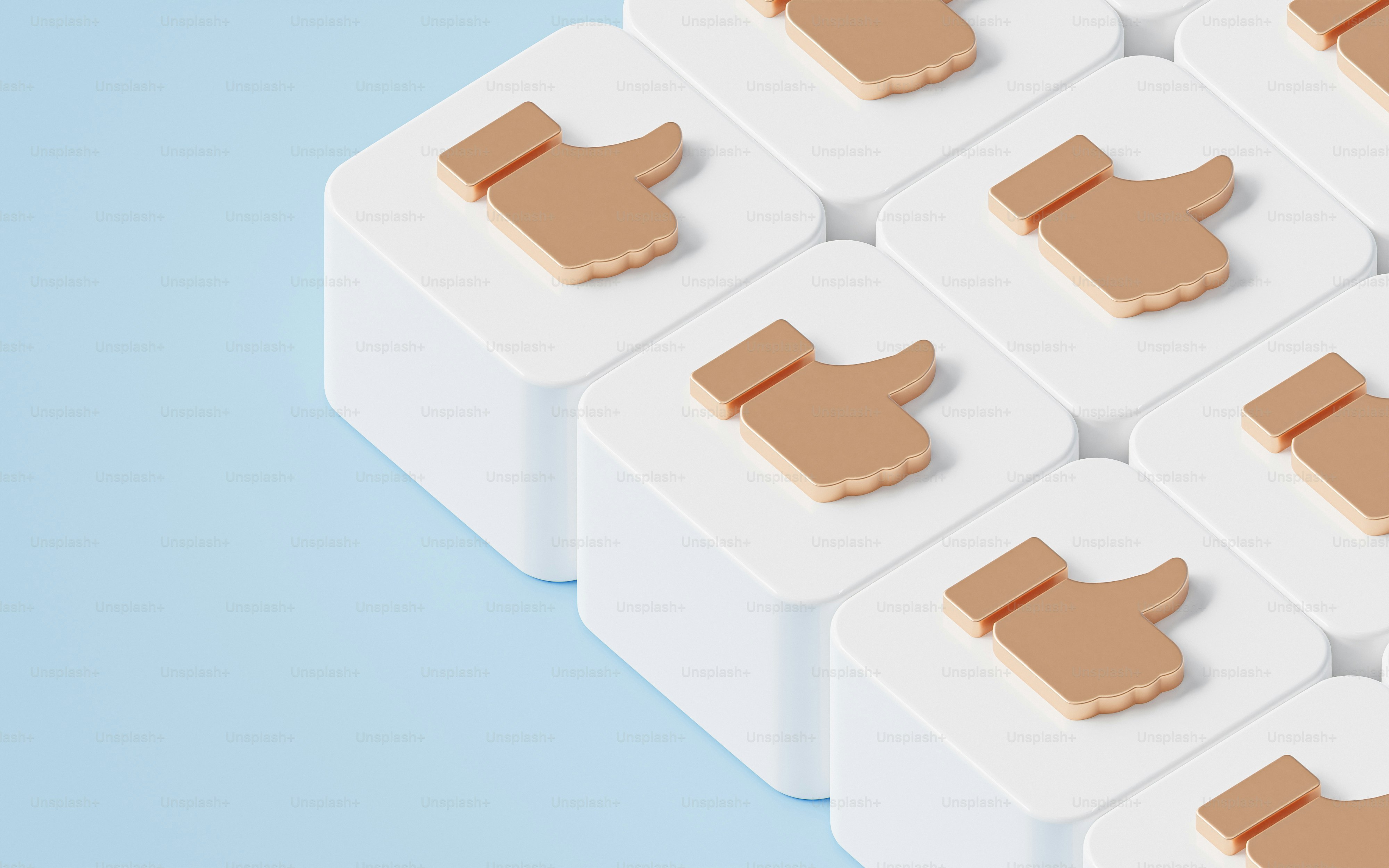 a computer keyboard with a bunch of thumbs on it