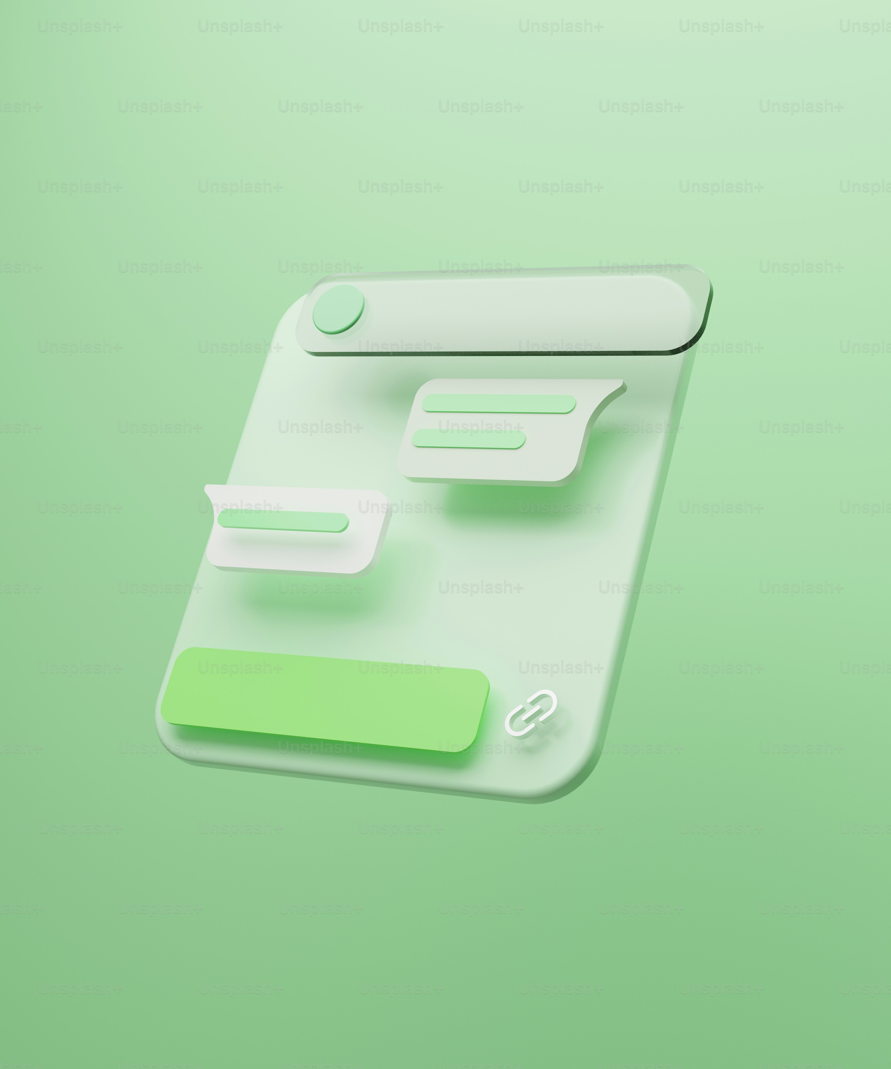 a green and white computer mouse pad