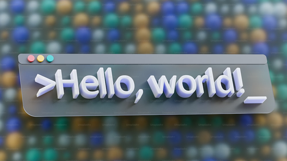 a close up of a sign with the word hello, hello
