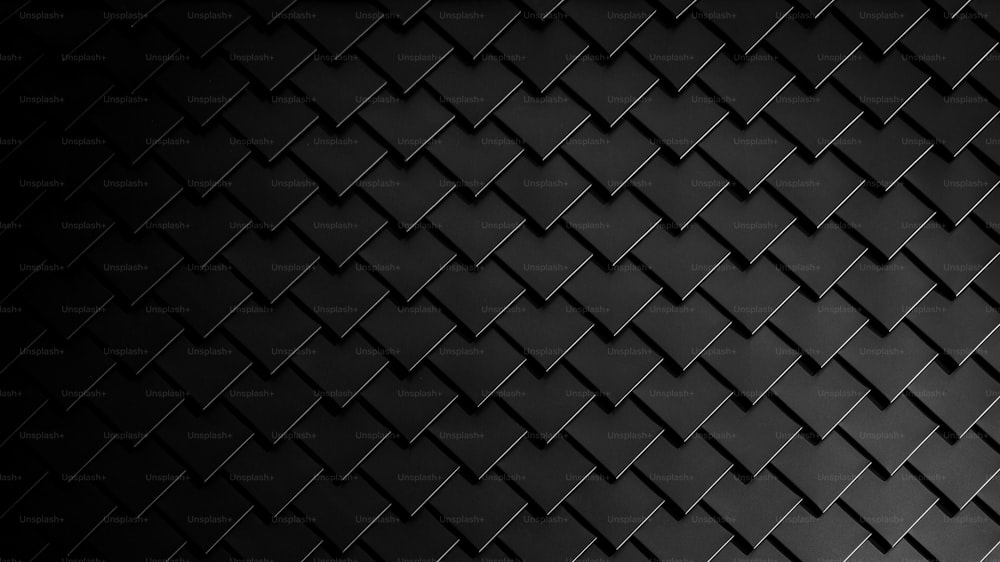 uma foto em preto e branco de um padrão de diamante