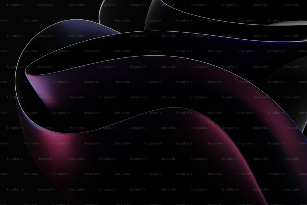 a black and purple abstract background with curves