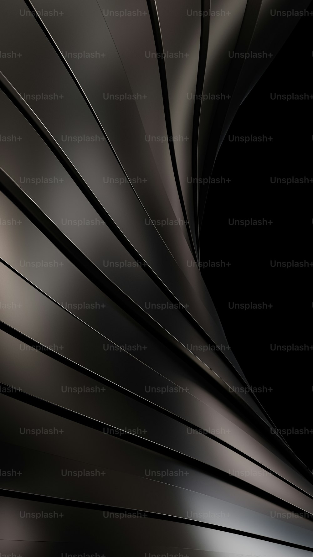 Fond d'écran abstrait de lignes noires et blanches - Fond d'écran noir et  blanc