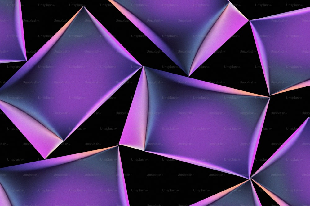 an abstract purple background with a black background