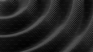 ein schwarzer Hintergrund mit einem wellenförmigen Muster