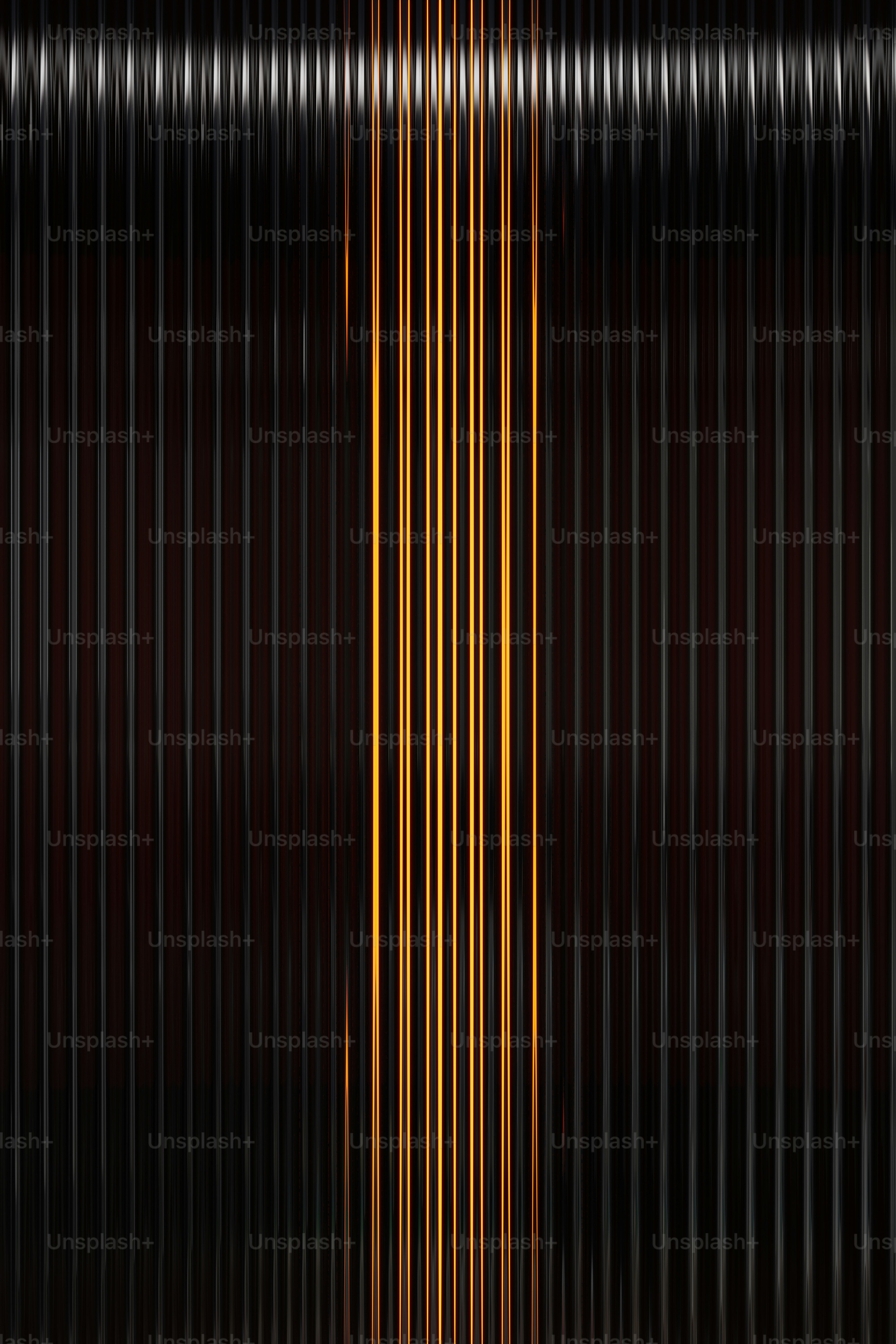 a black and gold background with vertical lines