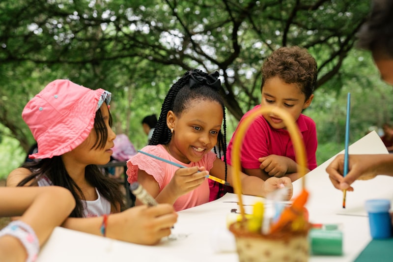 Children learning together
