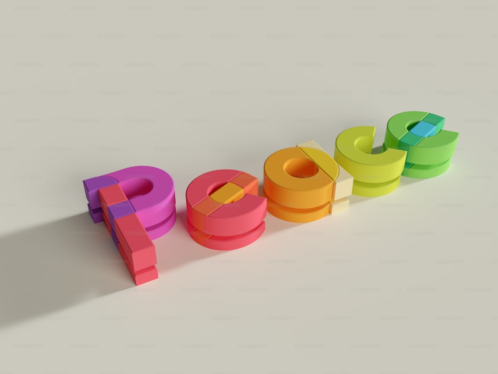 a colorful word spelling out the word blog on a white background