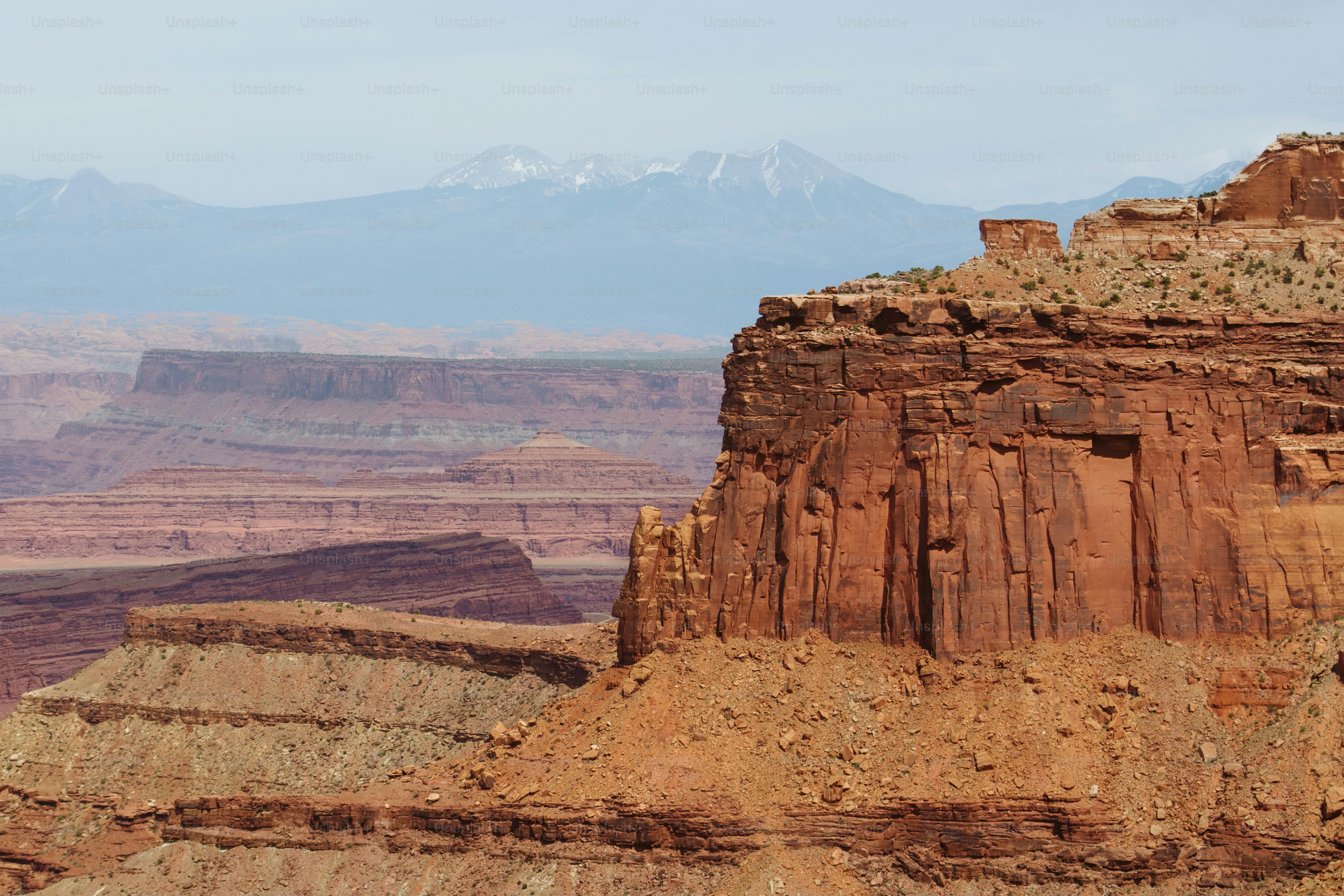 a view of a mountain range in the distance