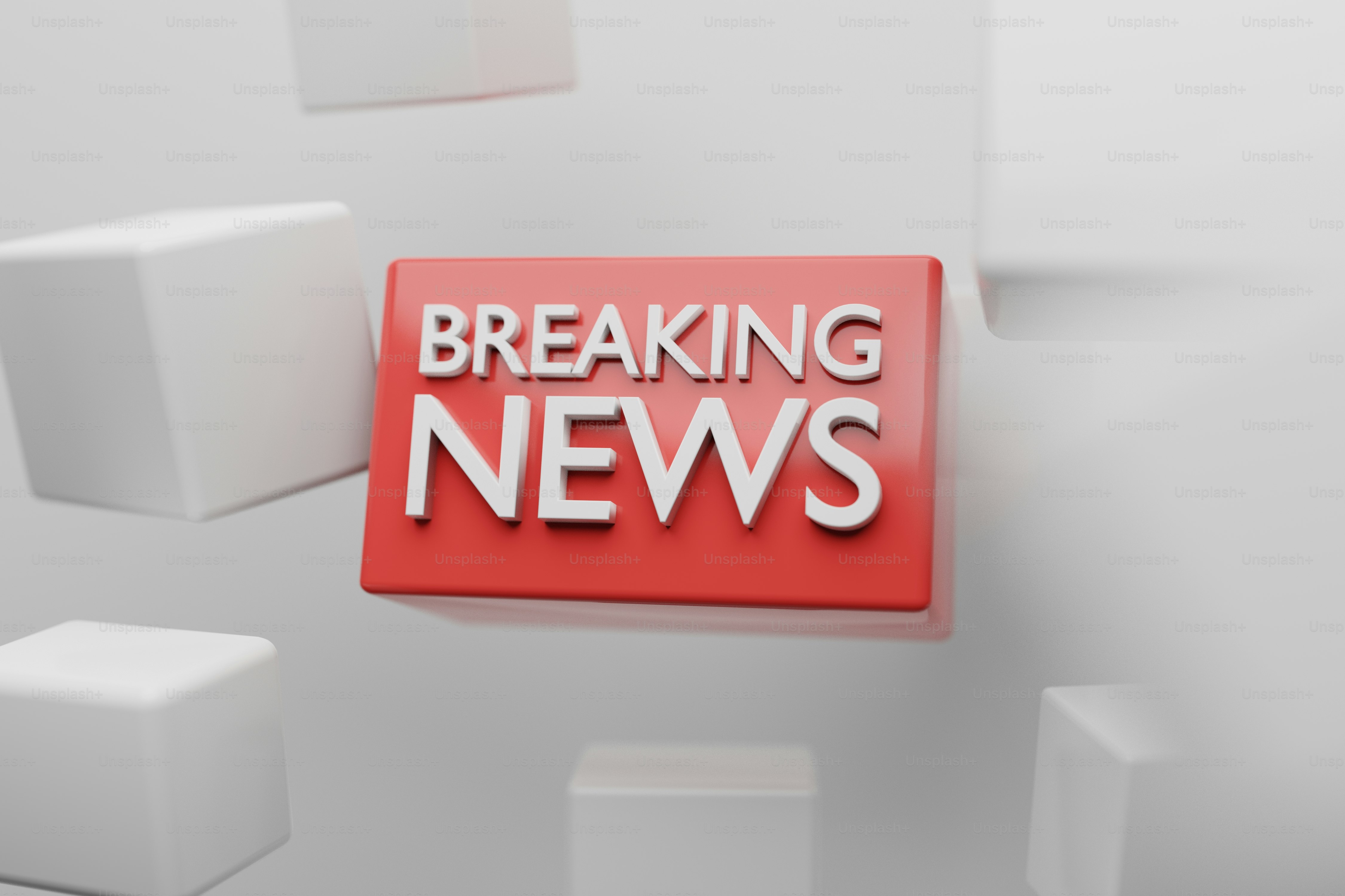 Breaking news concept