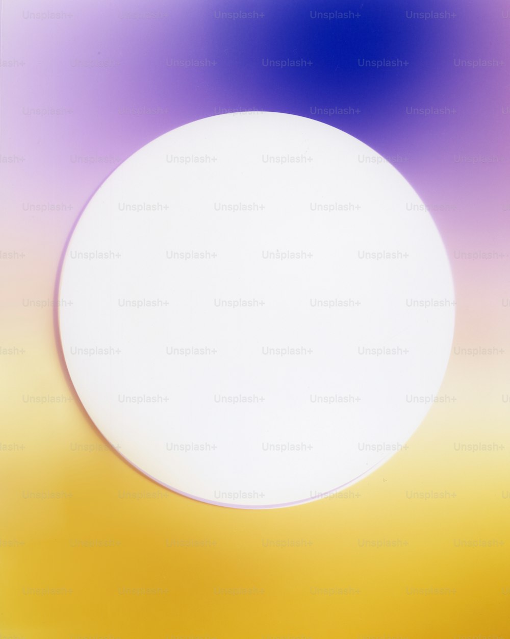 a white object with a blurry background