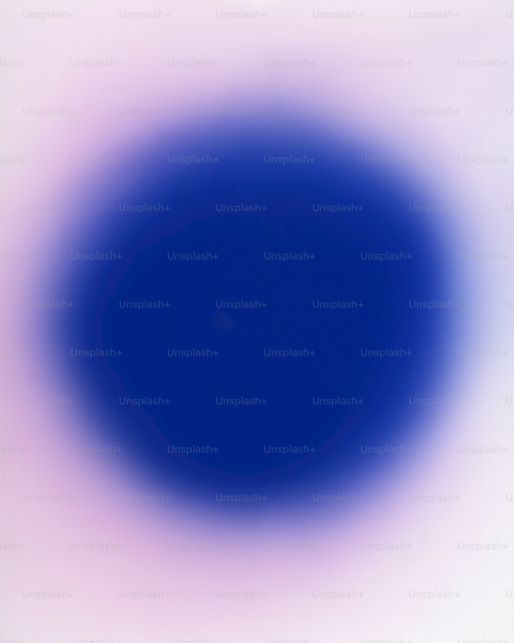 a blue circle with a white background