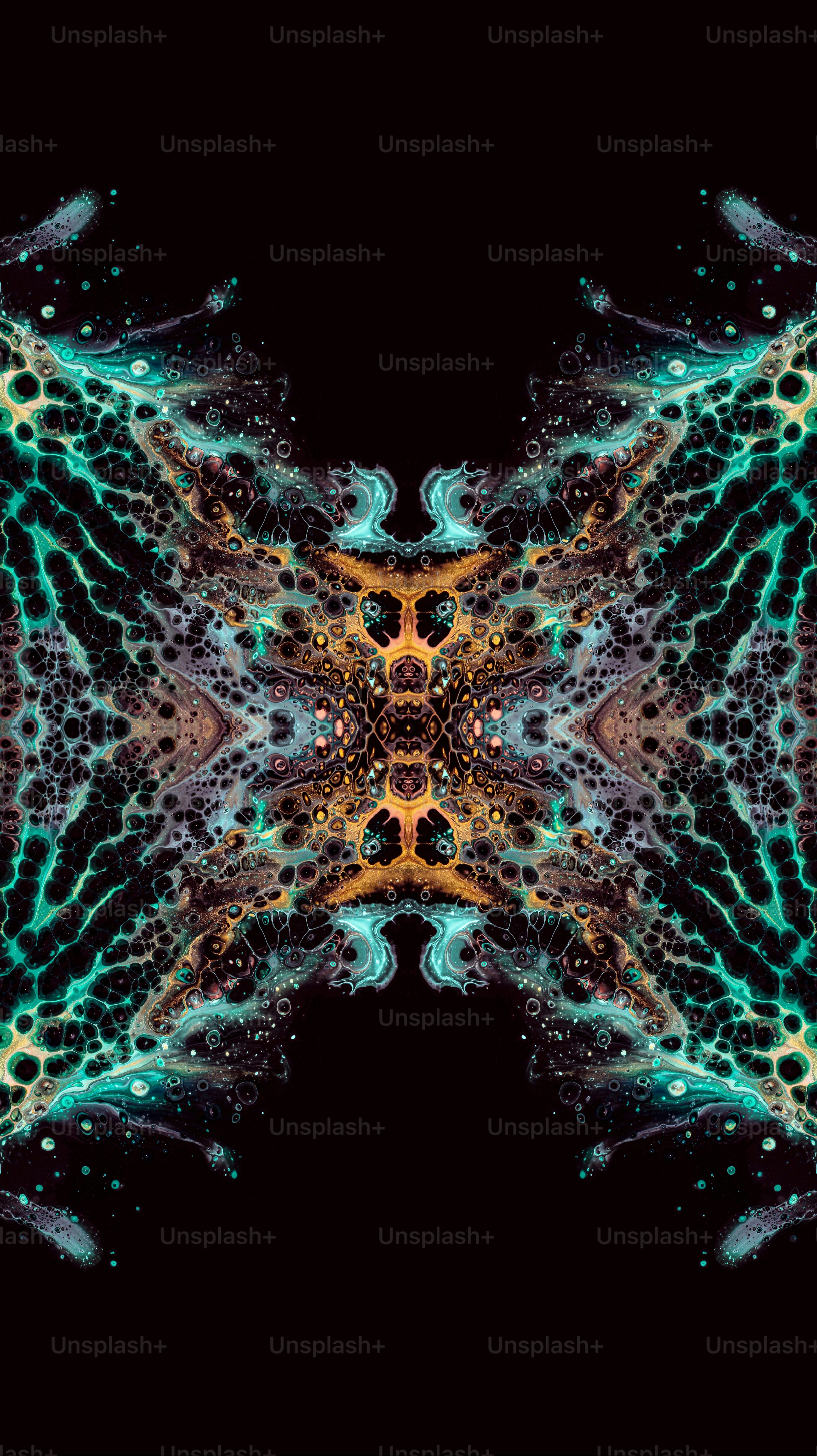 a computer generated image of an abstract design