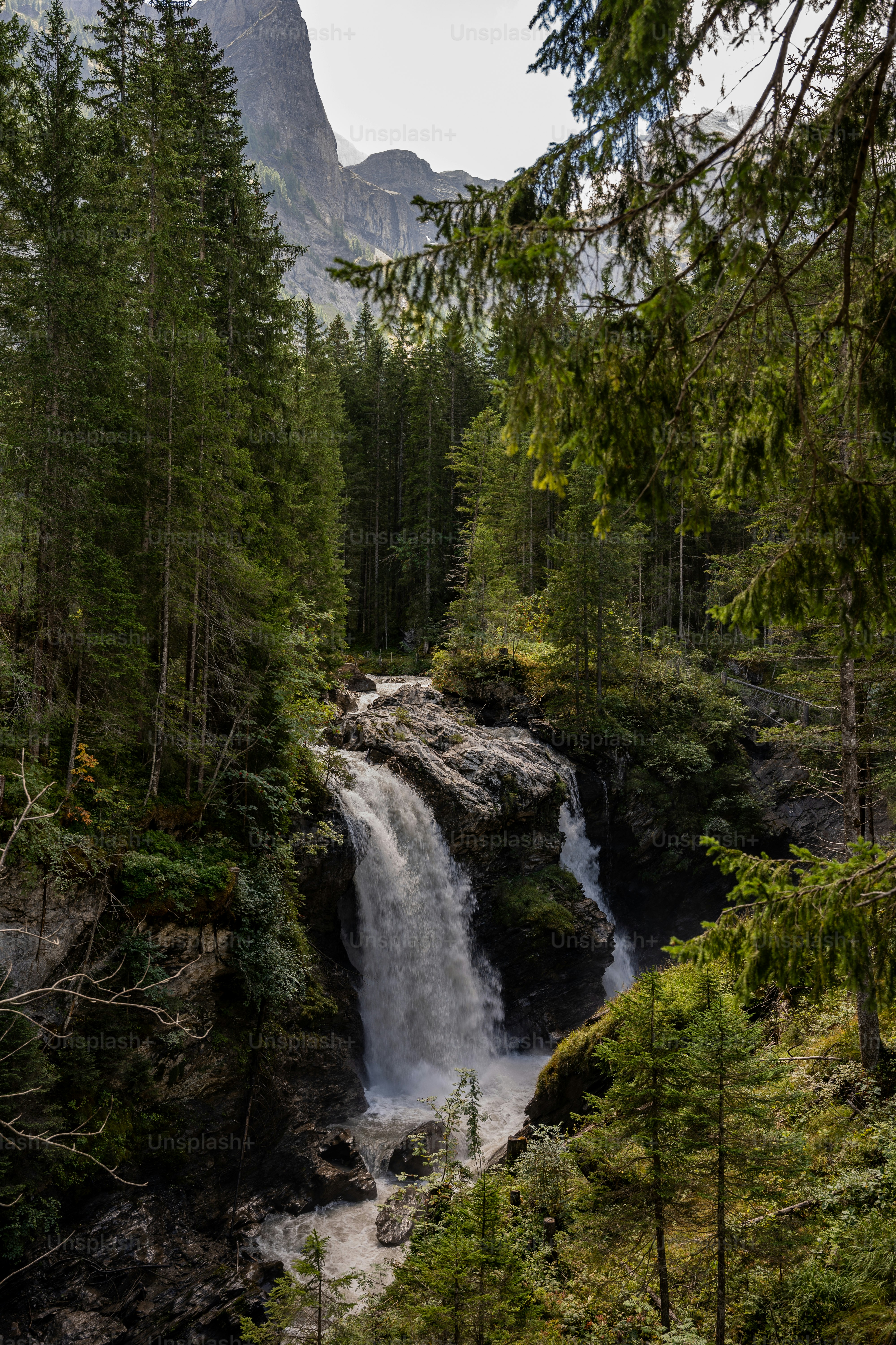 Imágenes de Cascada De Montaña | Descarga imágenes gratuitas en Unsplash, image size:3000x4500
