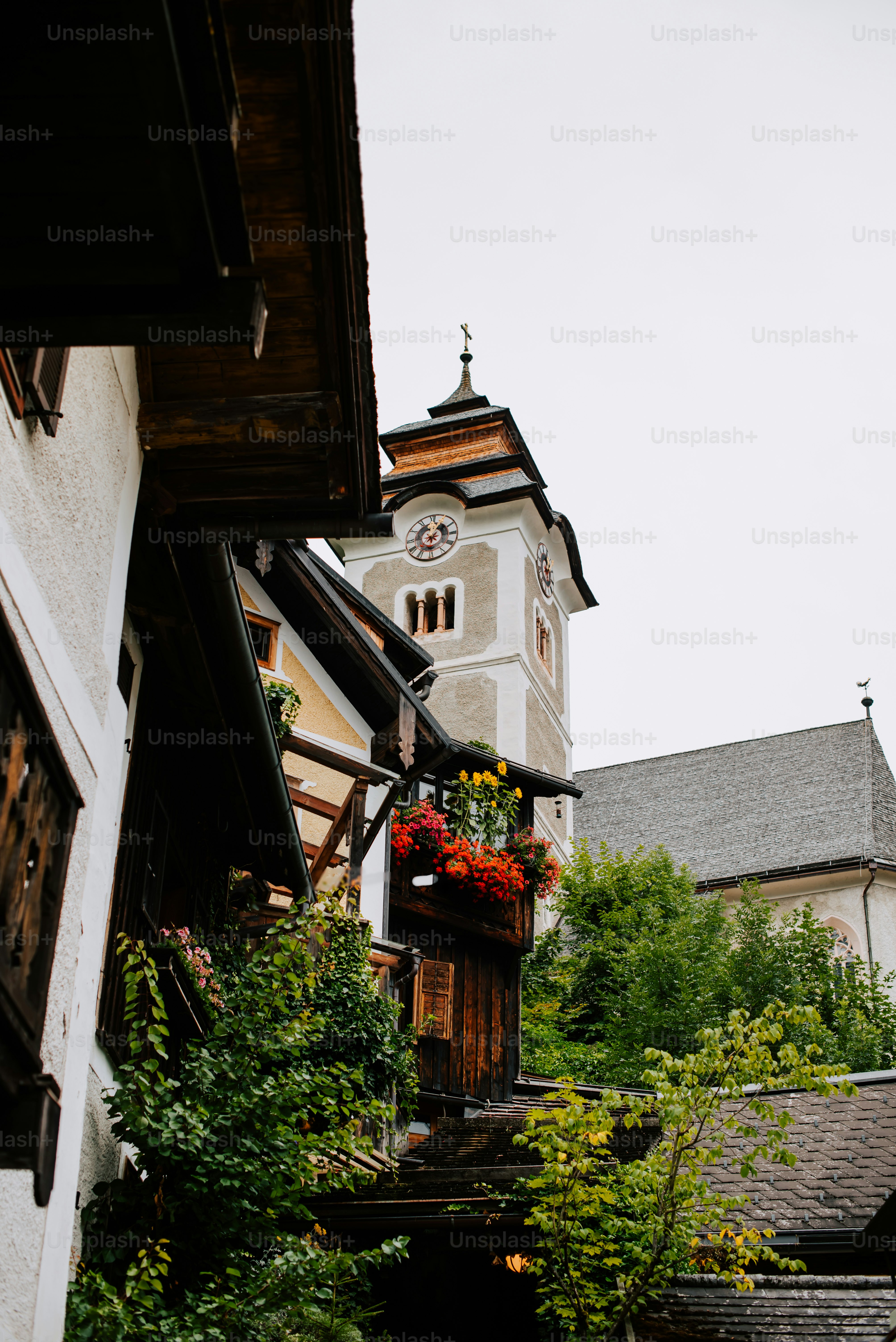 a building with a steeple and a clock tower
