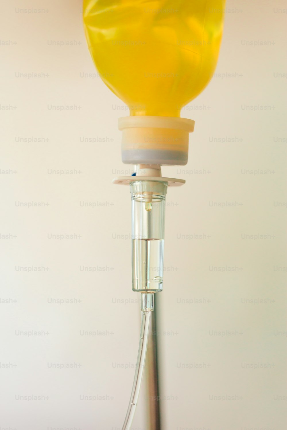 a close up of a yellow light bulb