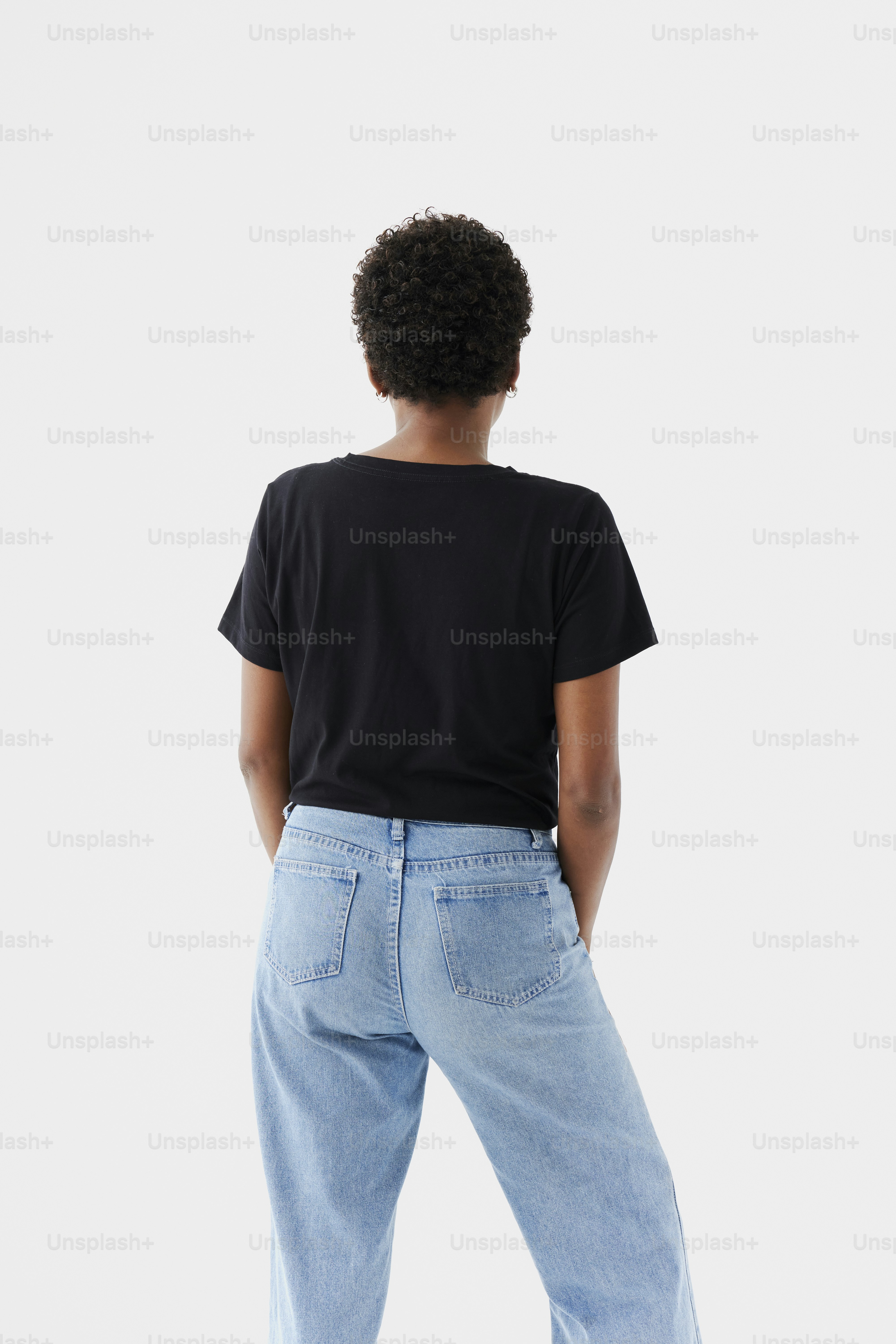 black t shirt