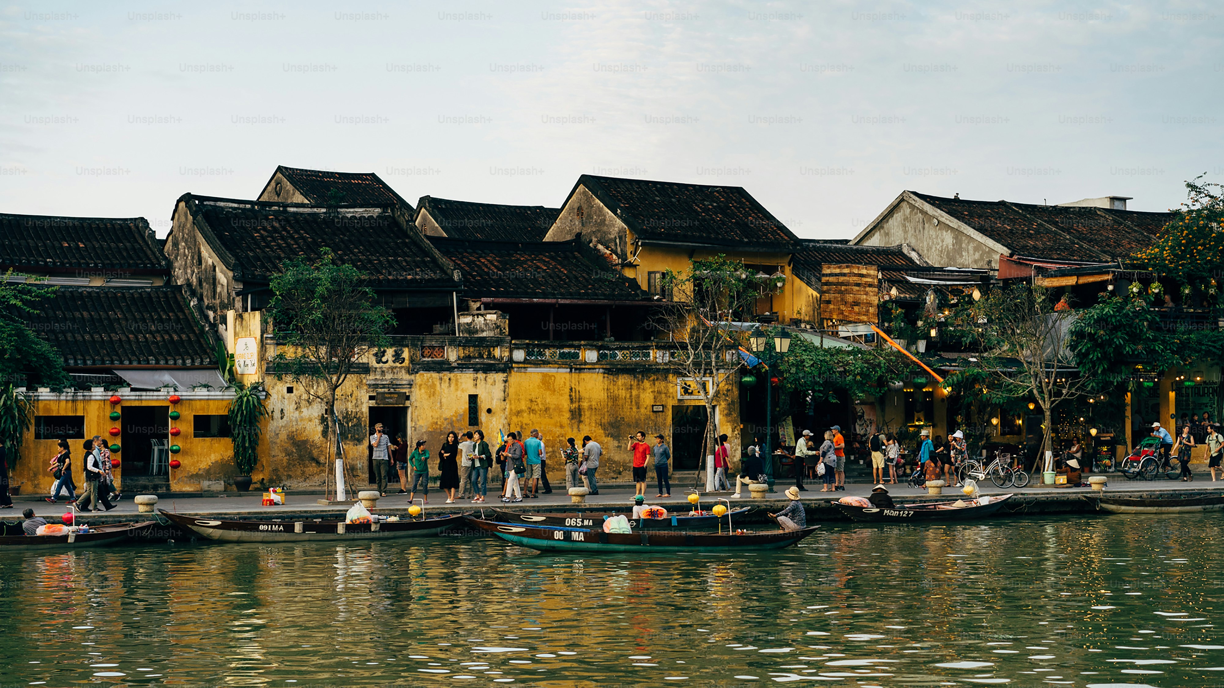 The waterfront of Hoi An