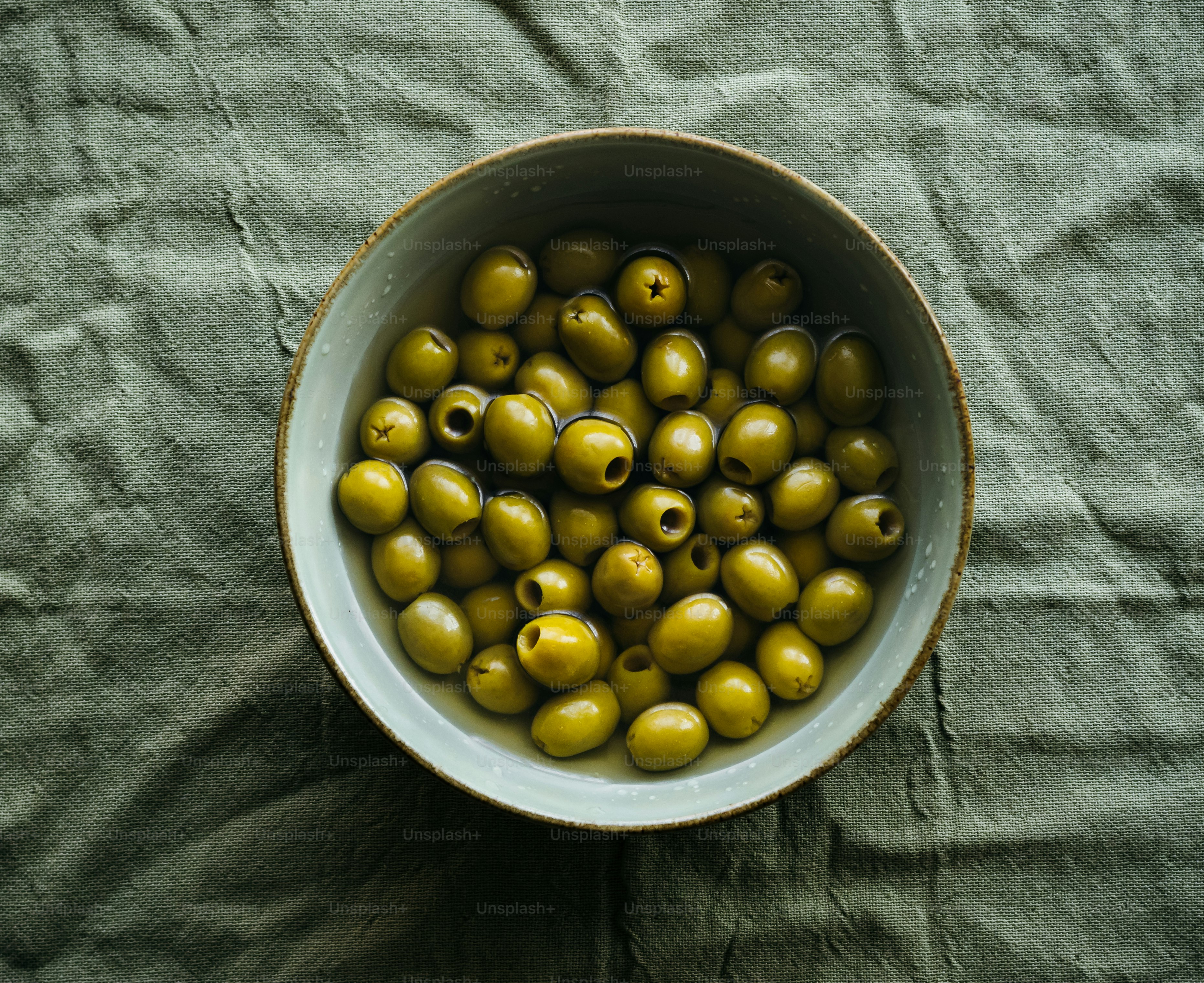 Green olives