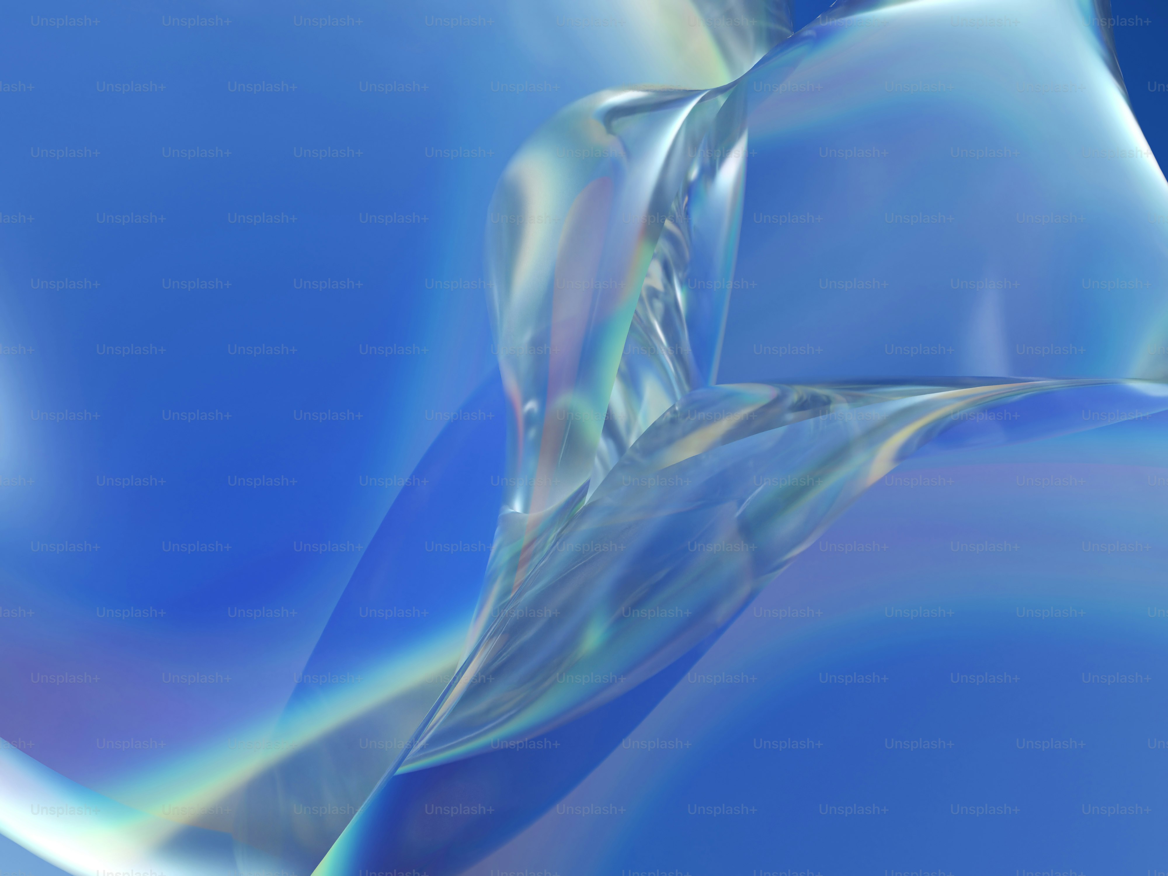 an abstract image of a blue sky with clouds