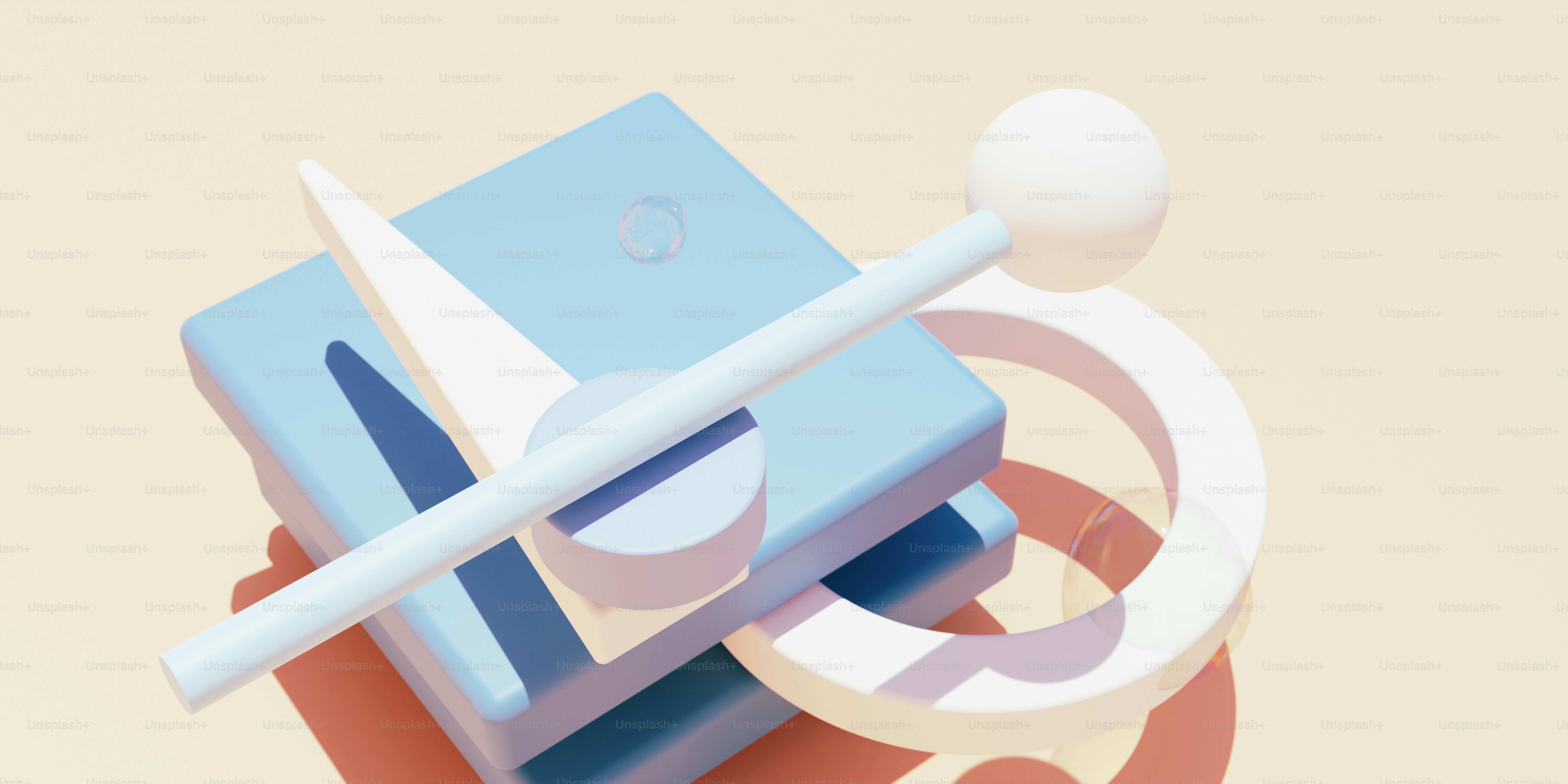 a computer and a ball on a table