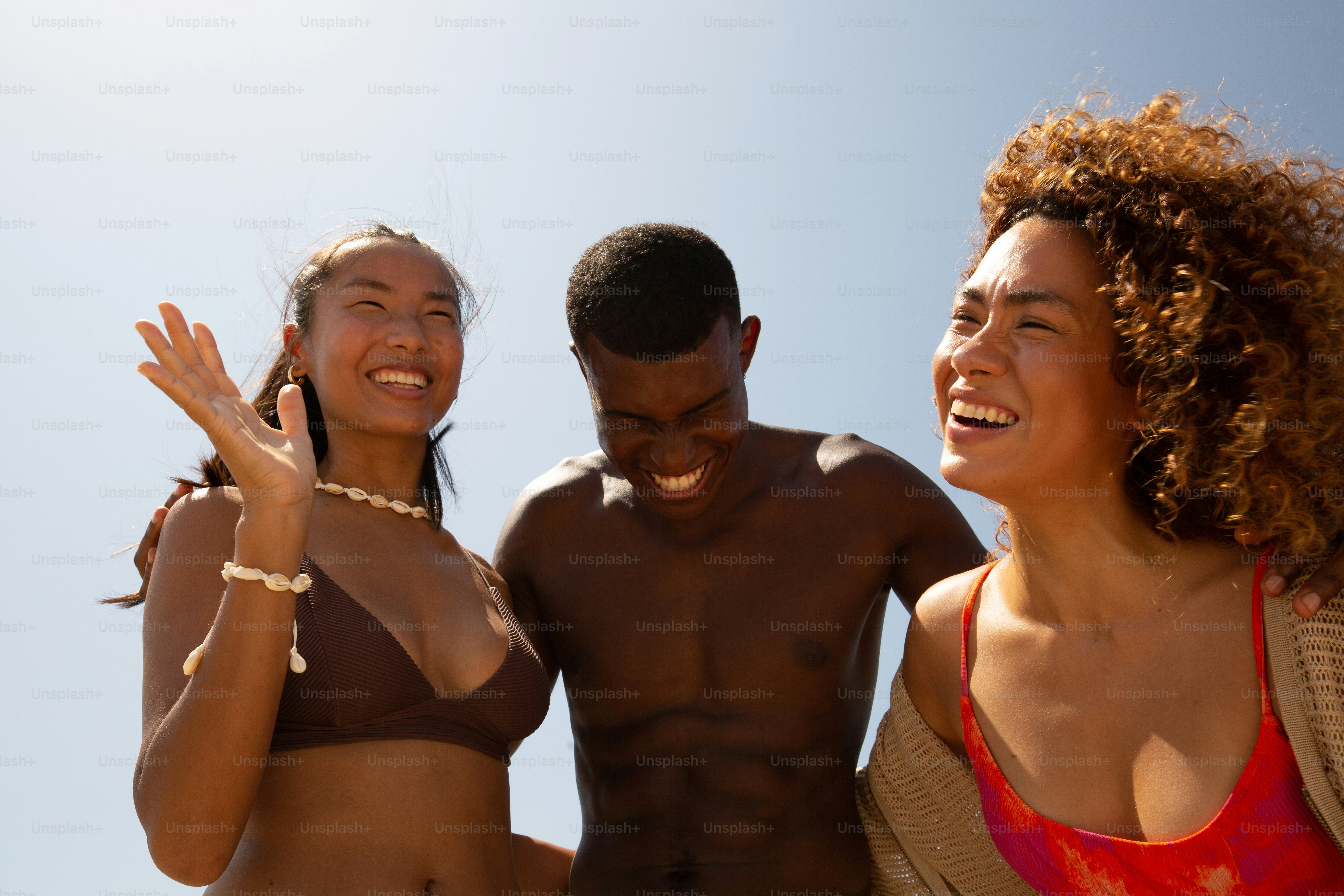 a group of young people standing next to each other