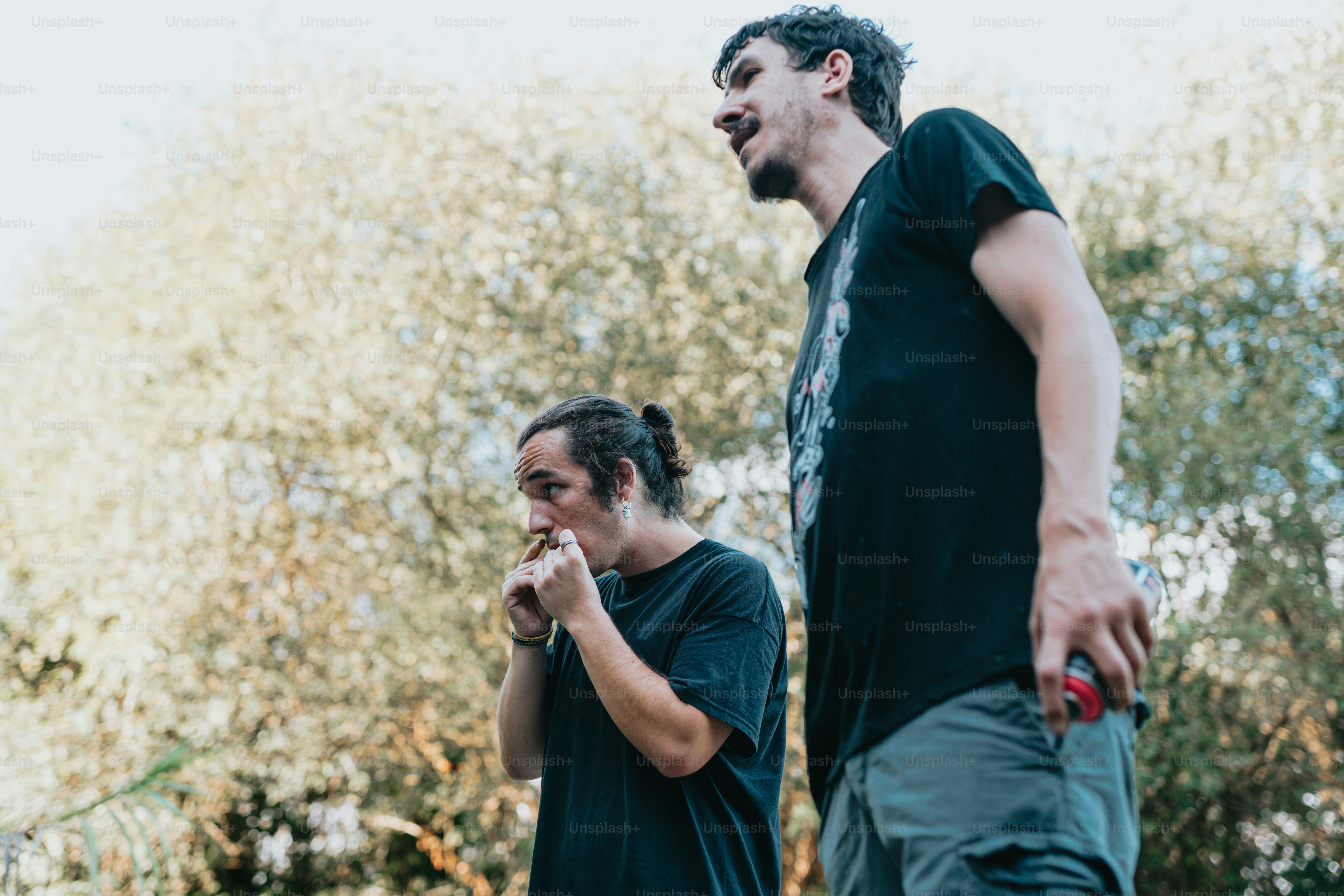 a man and a woman standing next to each other