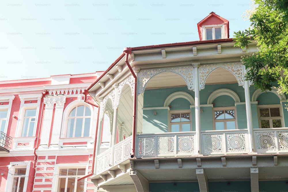 a building with a clock on the front of it