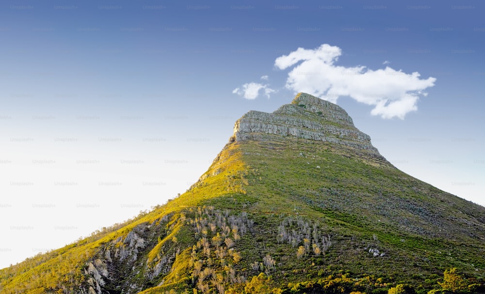 Panorama of Lions Head, Cape Town, South Africa
