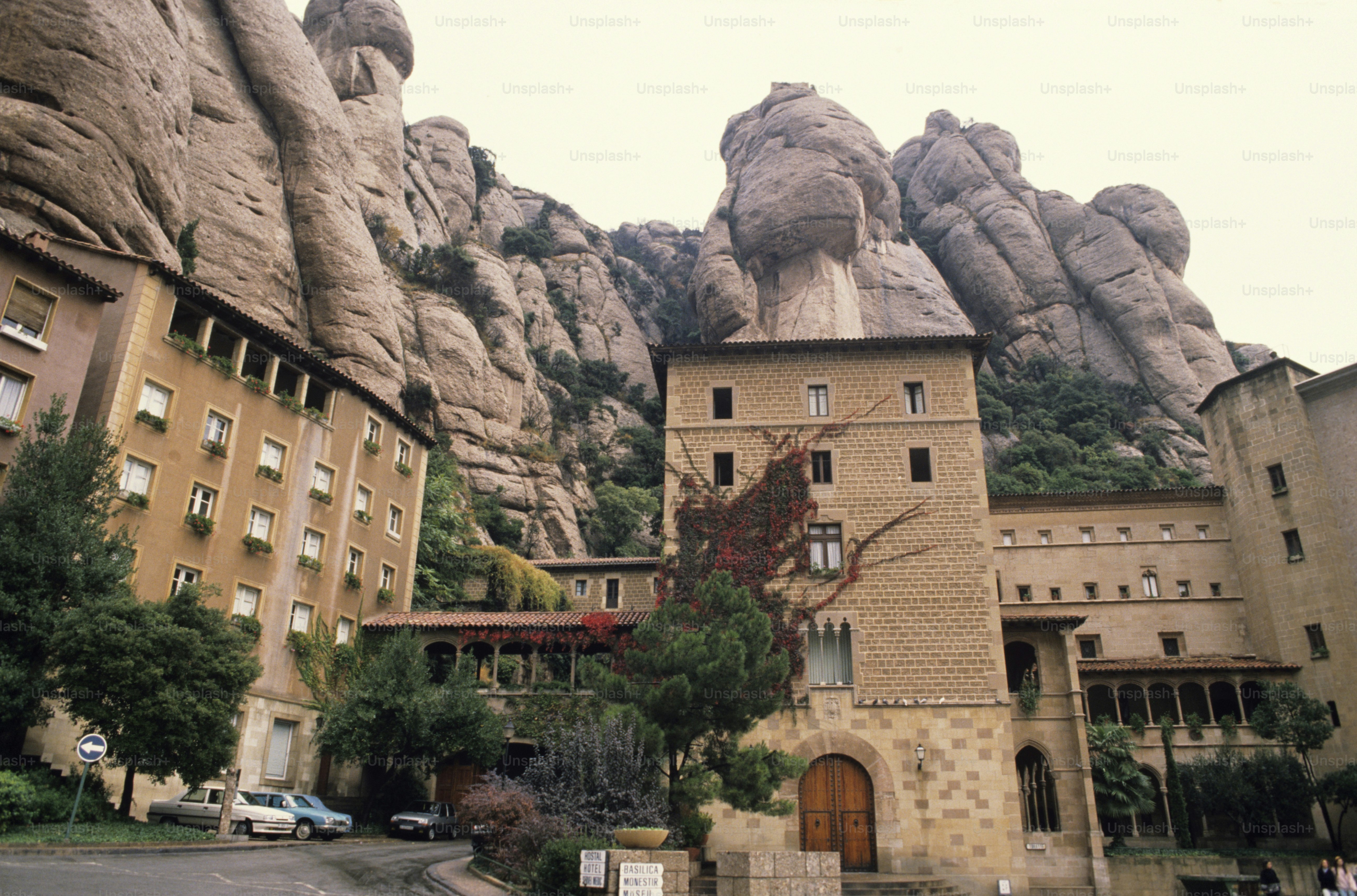 a tall building with a clock on the front of it