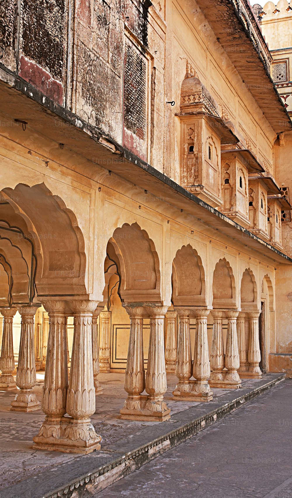 インドの古いイスラム教徒の建物の写真