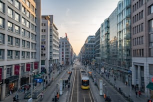 Bahnhof Berlin Friedrichstraße, metro station, city center, sunset, Germany