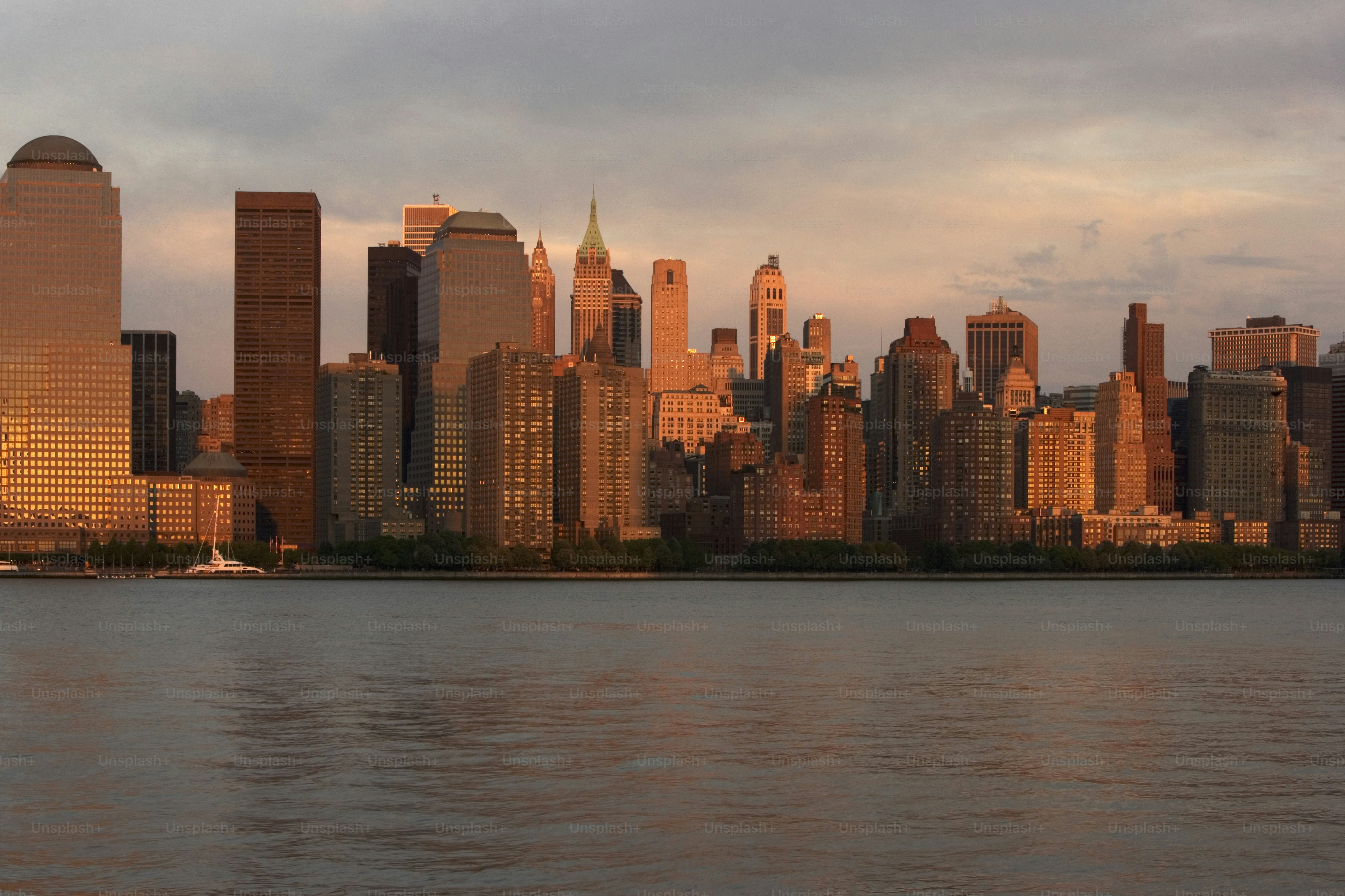 Manhattan au coucher du soleil