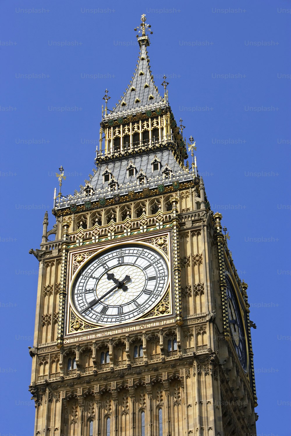 a tall clock tower with a sky background