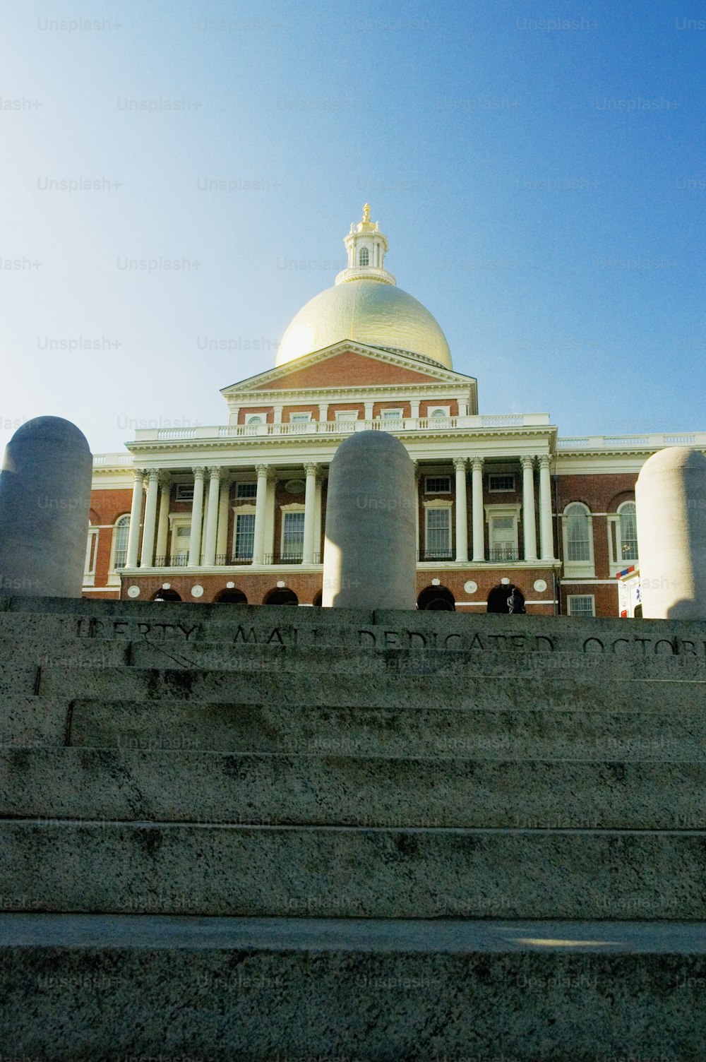 a large building with a dome on top of it