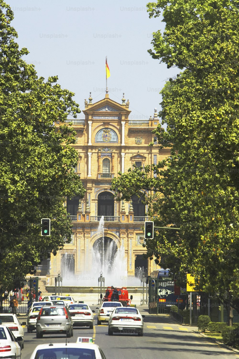 Near the Park of Maria Luisa, 2006.