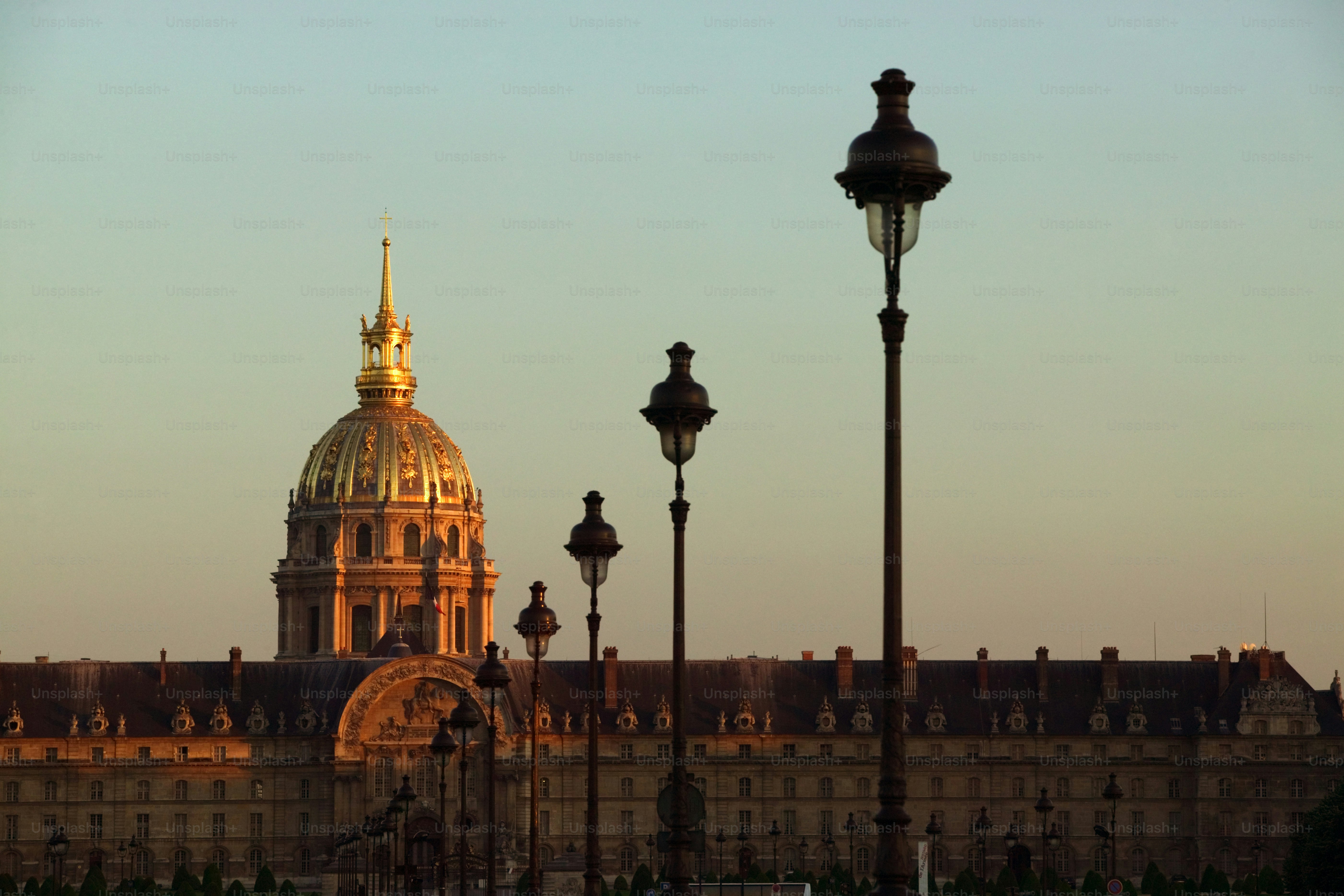 a large building with a dome on top of it