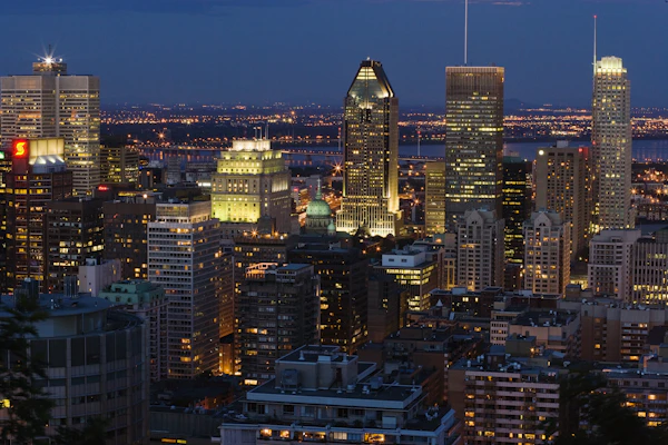 Skyline de Montréal Canada