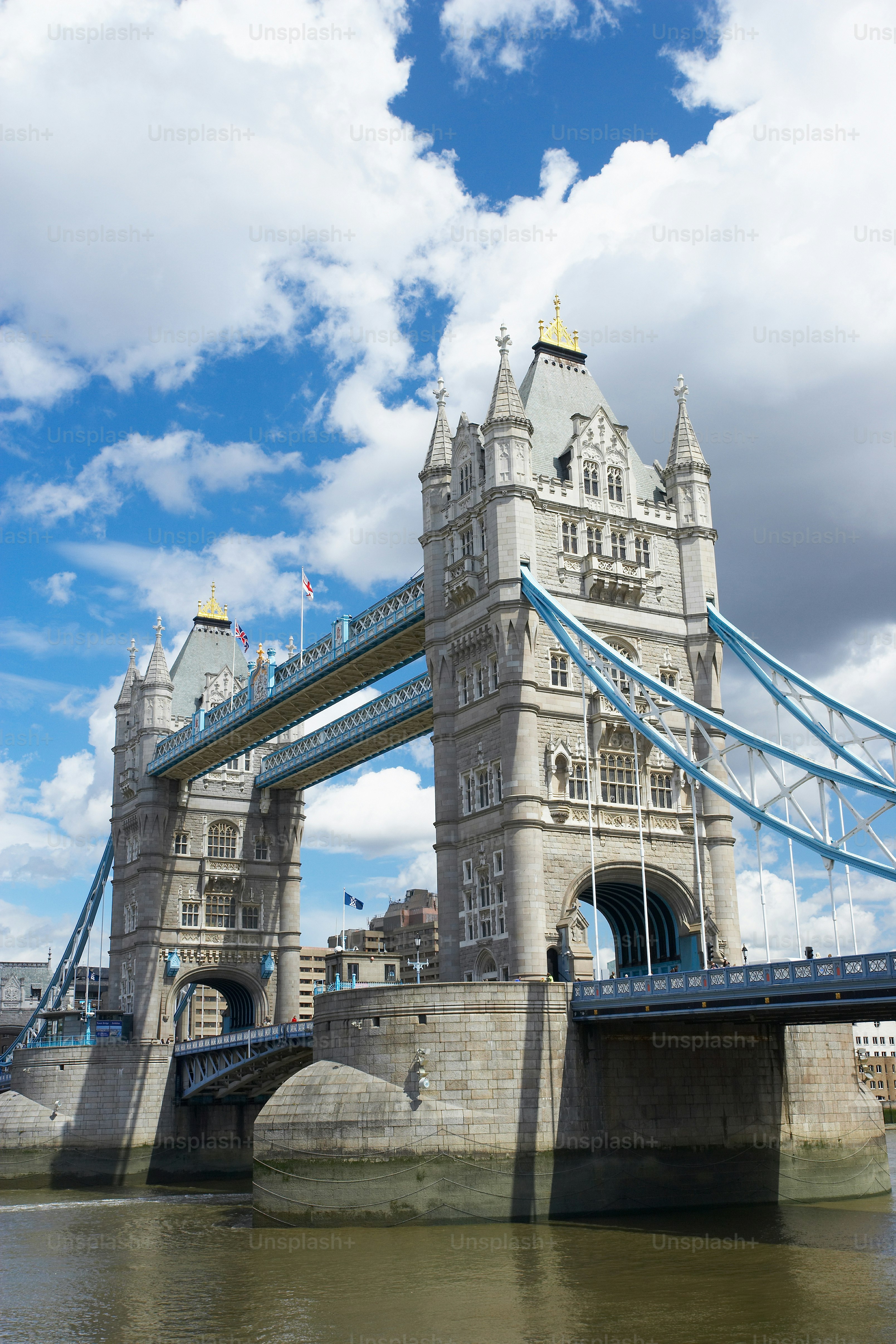 a large bridge spanning over a body of water