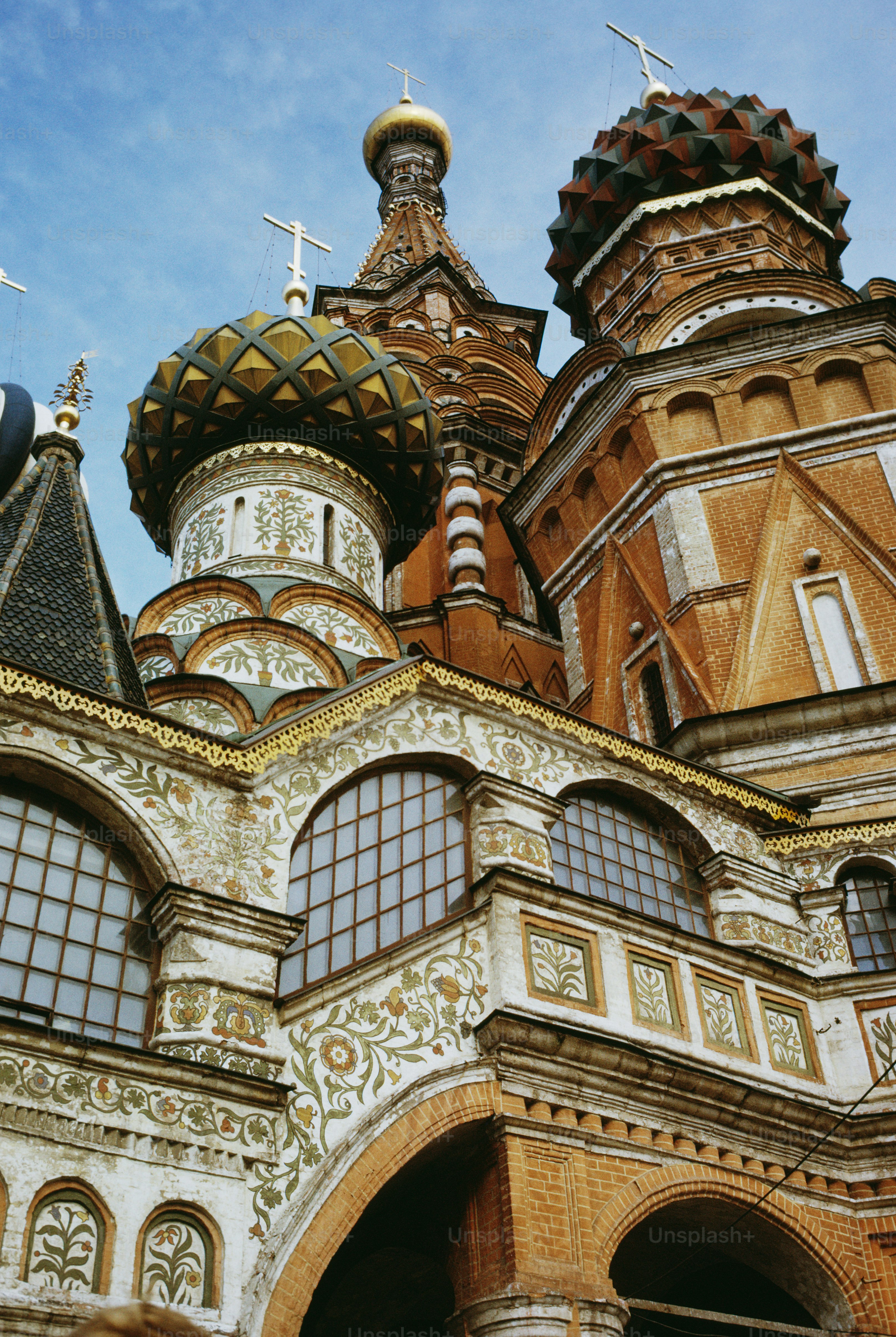 a large building with a clock on the top of it