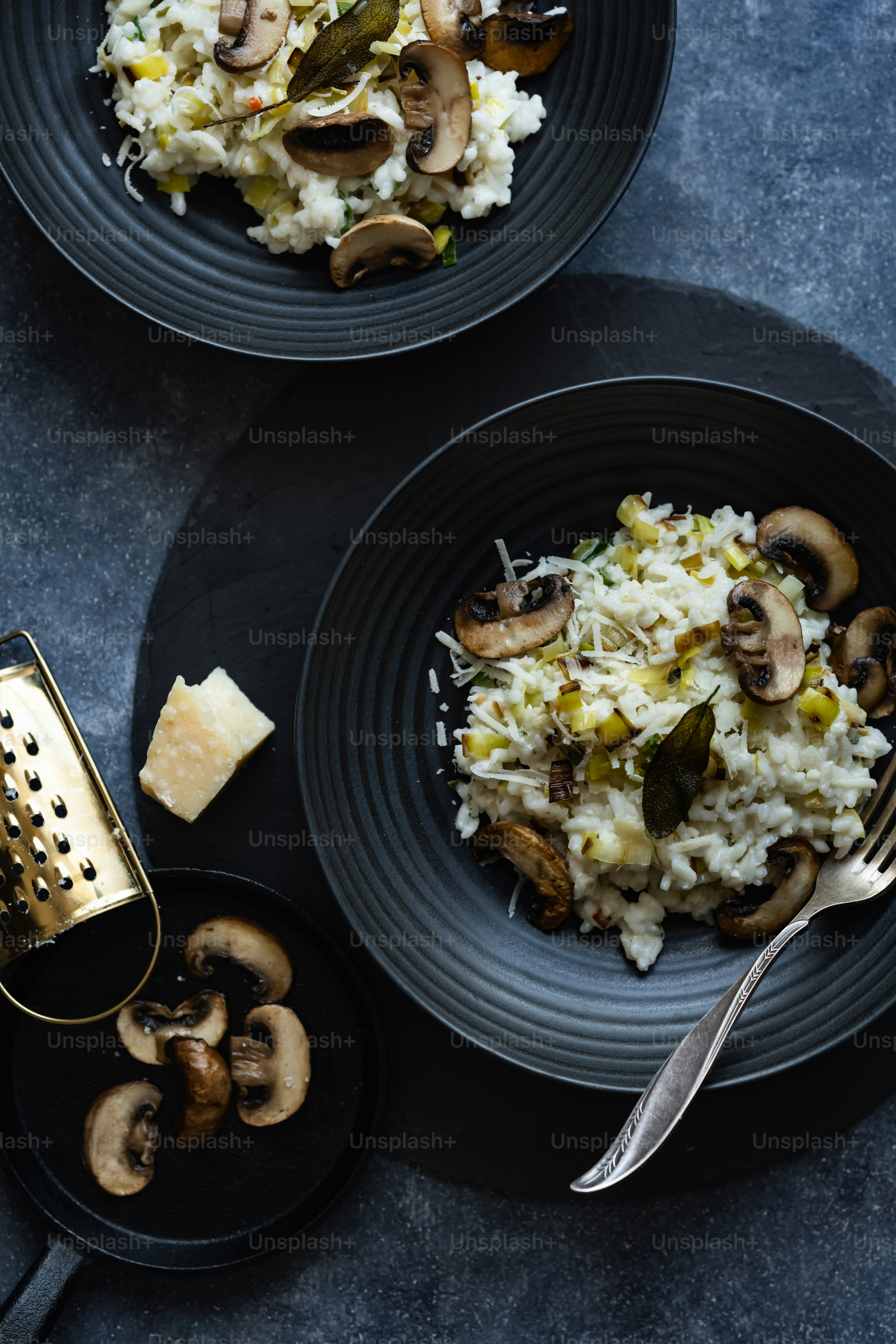 Creamy Mushroom Risotto