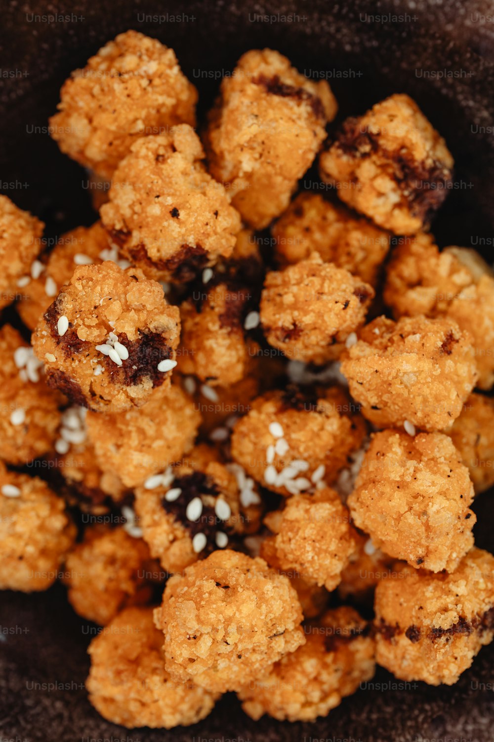 a close up of a bowl of food