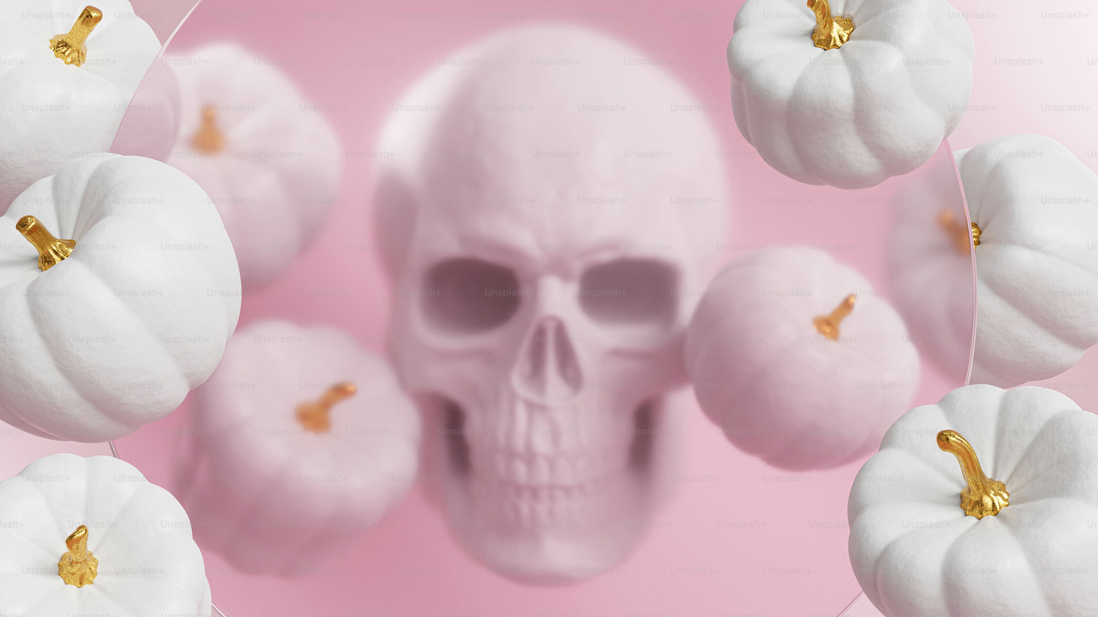 a picture of a skull surrounded by flowers