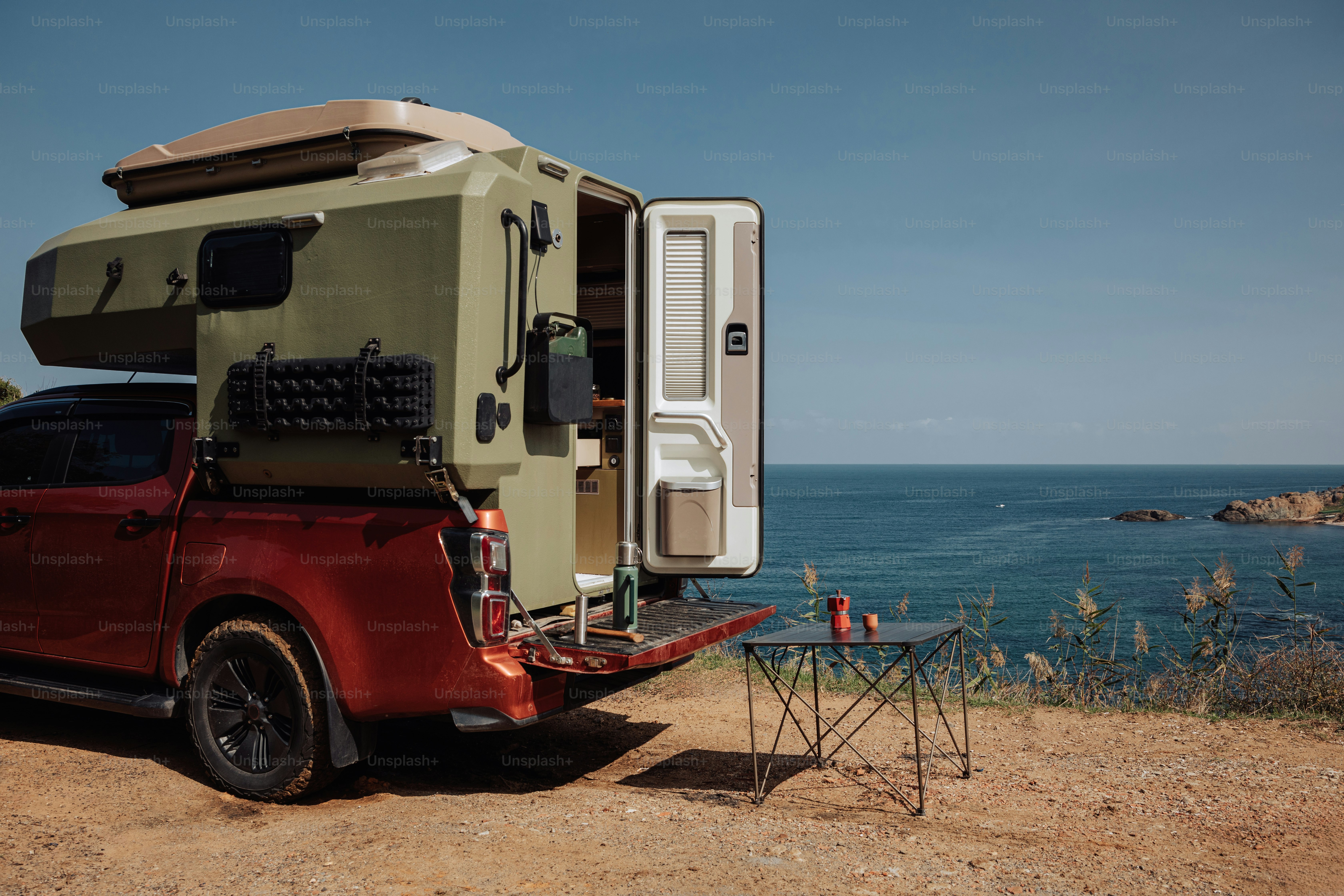 Pickup truck selection with trailer showing towing capability needs