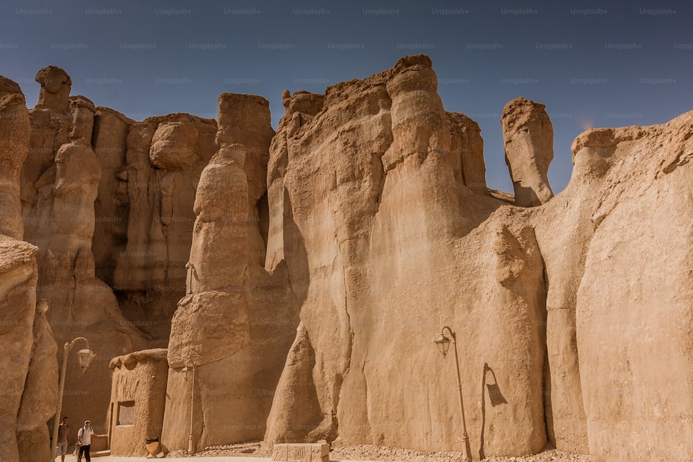 Die Folgen der Erosion - spektakuläre Sandsteinfiguren