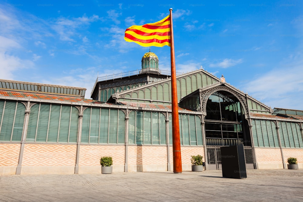 El Born Centre de Cultura i Memoria o Centro de Cultura y Memoria del Born en la ciudad de Barcelona, en la región de Cataluña de España