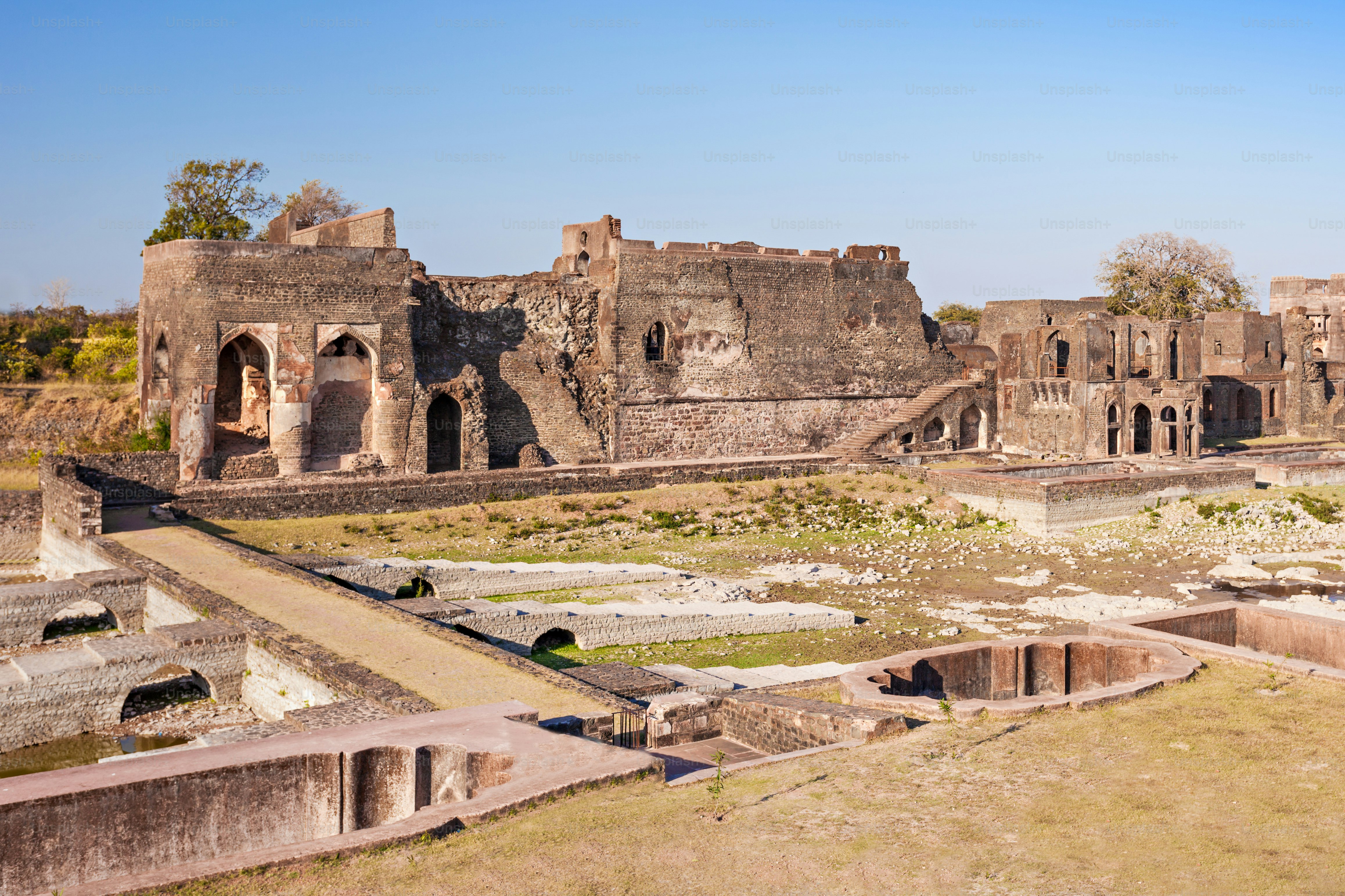 Royal Enclave in Mandu, Madhya Pradesh, India