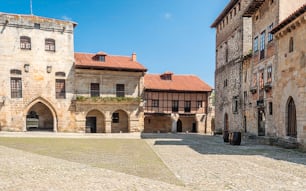 Village of Santillana del Mar in northern Spain